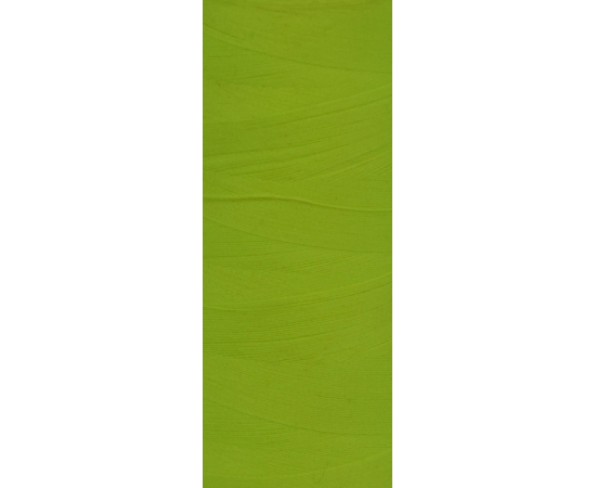 Армированная нитка 28/2 2500м №201. салатовый неон, изображение 2 в Андрушёвке